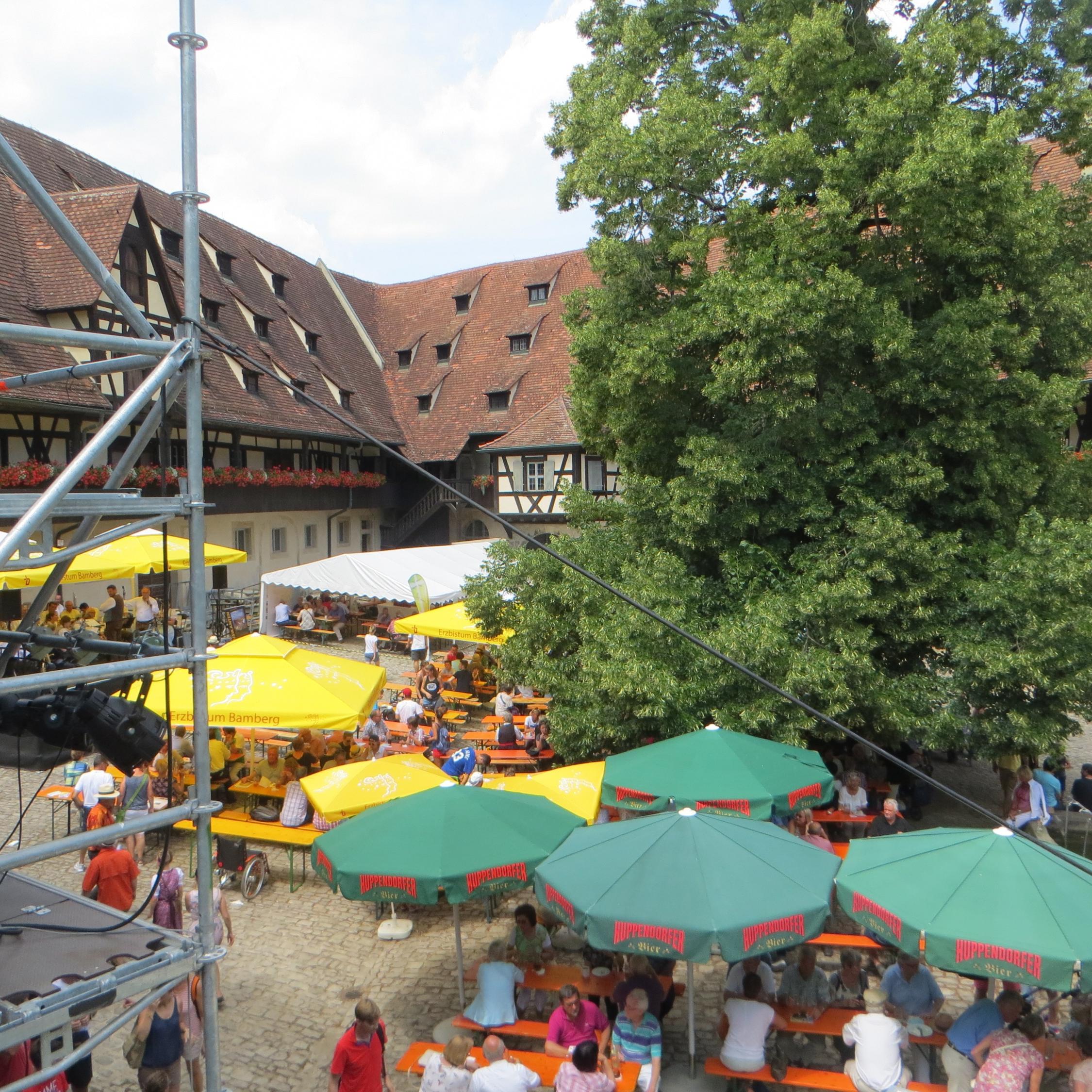 Heinrichsfest 2017 - Blick in die Alte Hofhaltung