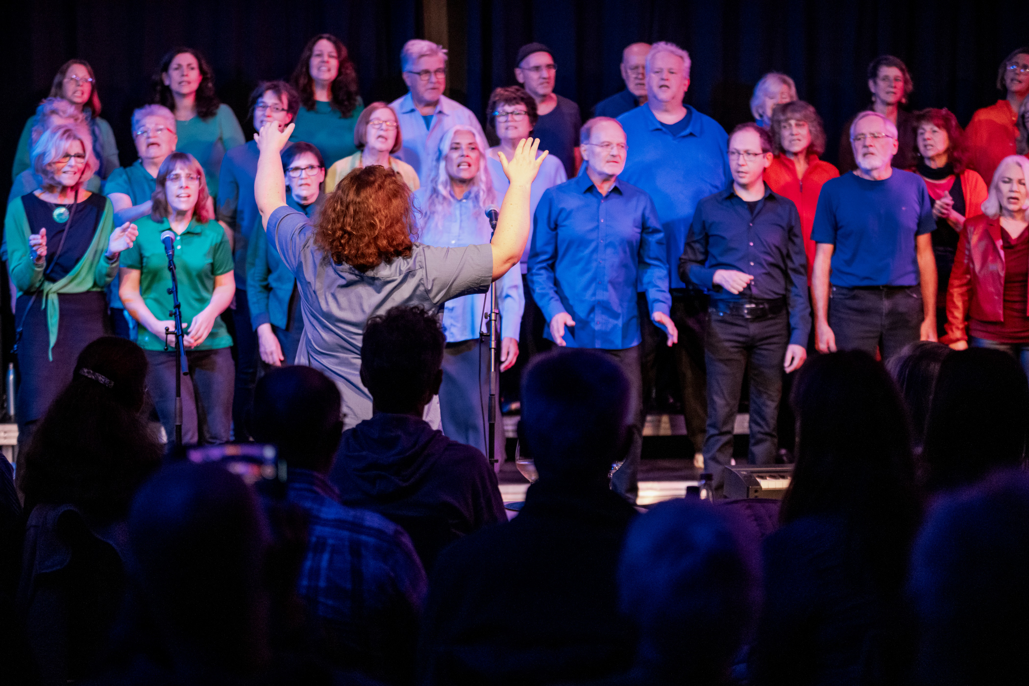 Chor, Heinrichsfest, Happy together, bunt
