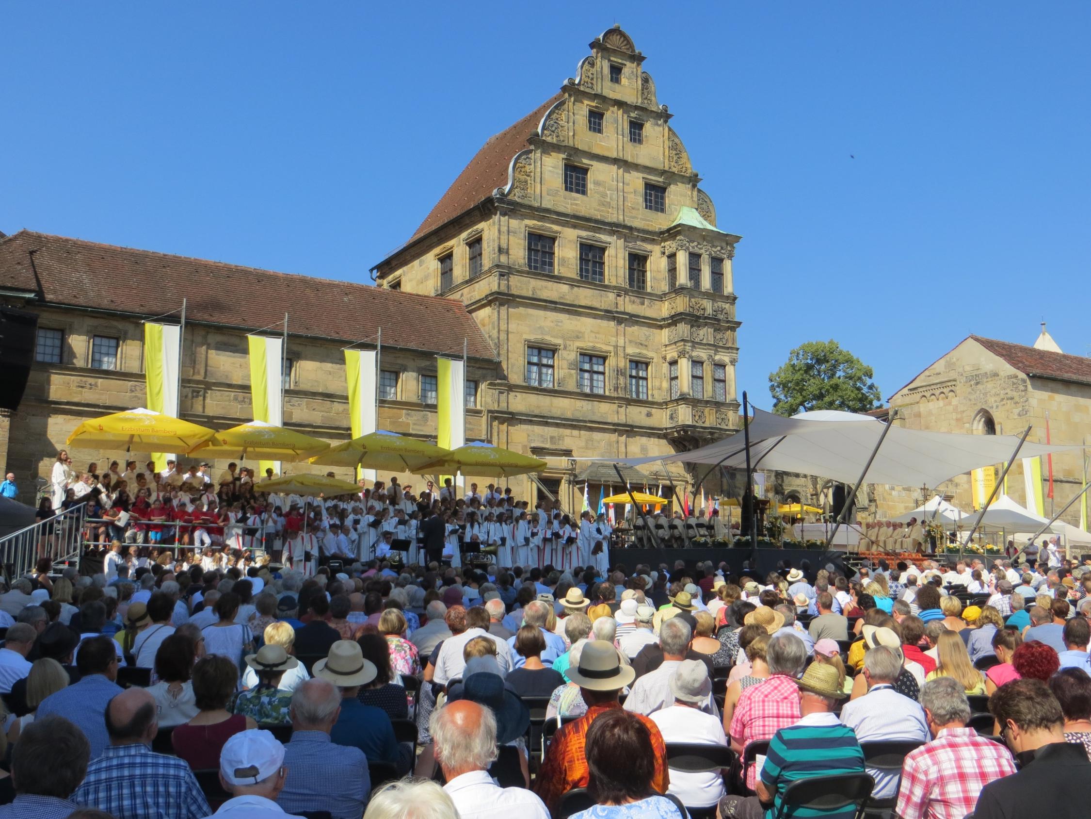 Heinrichsfest 2017 - Blick auf Altarinsel