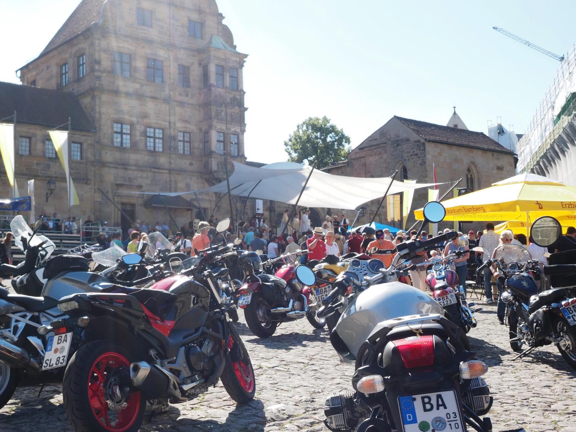 Heinrichsfest 2018 Motorradgottesdienst und Schnippelparty