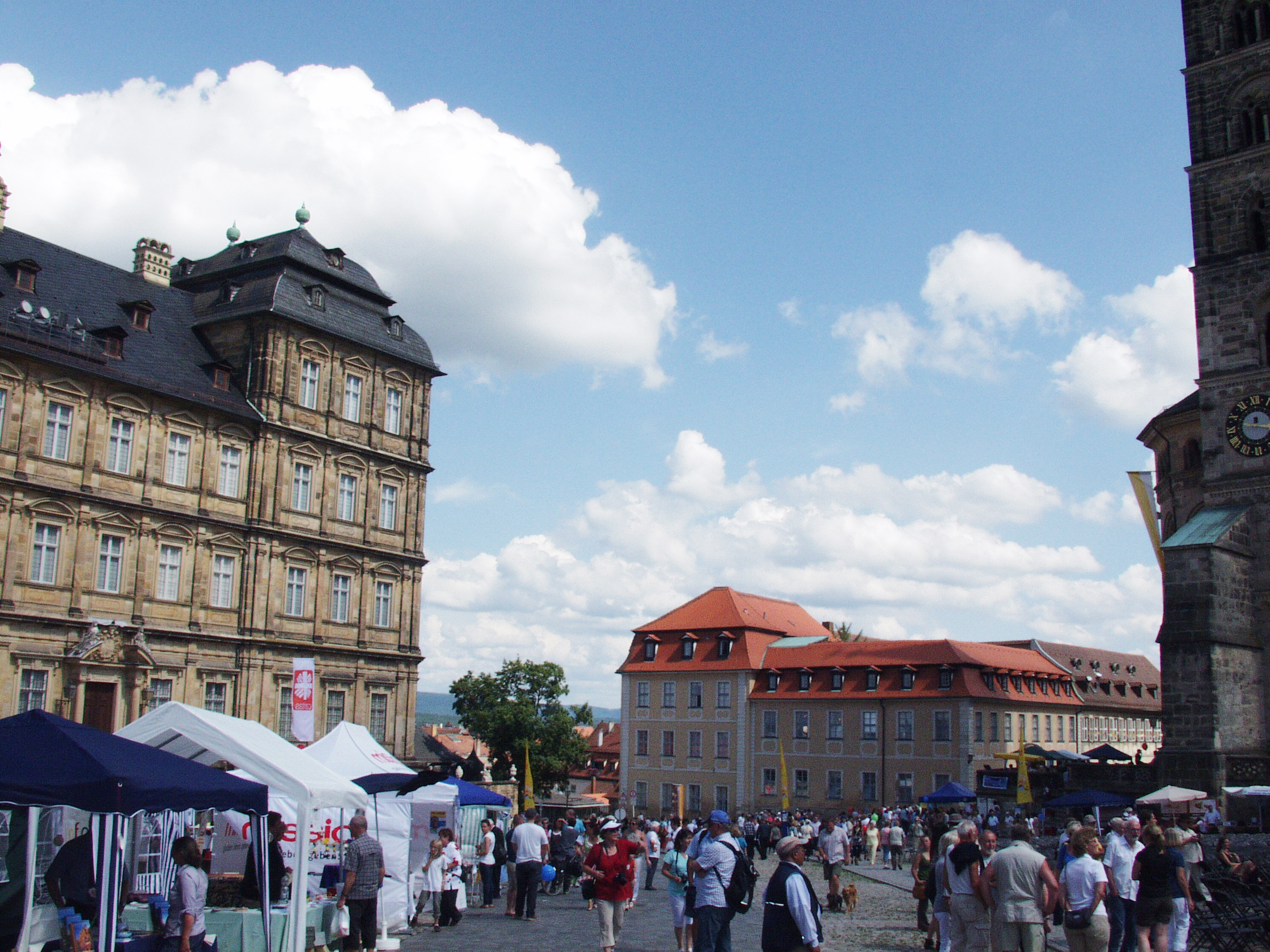 Heinrichsfest 2011 - Blick auf Domplatz