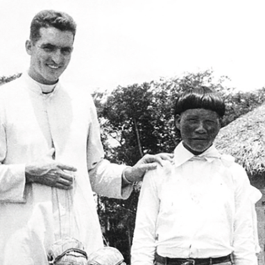 Pater Rudolf Lunkenbein und Simao Bororo
