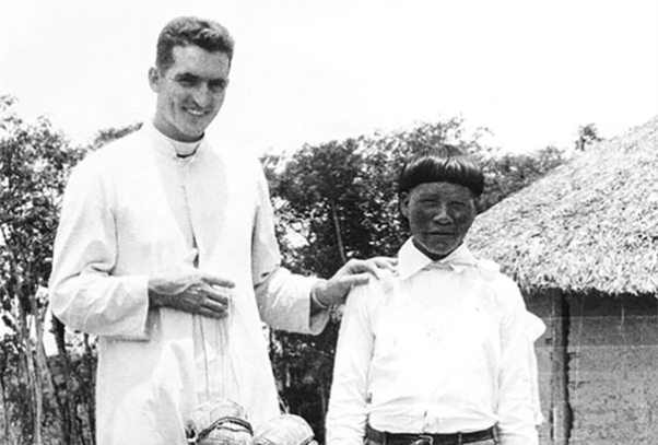 Pater Rudolf Lunkenbein und Simao Bororo