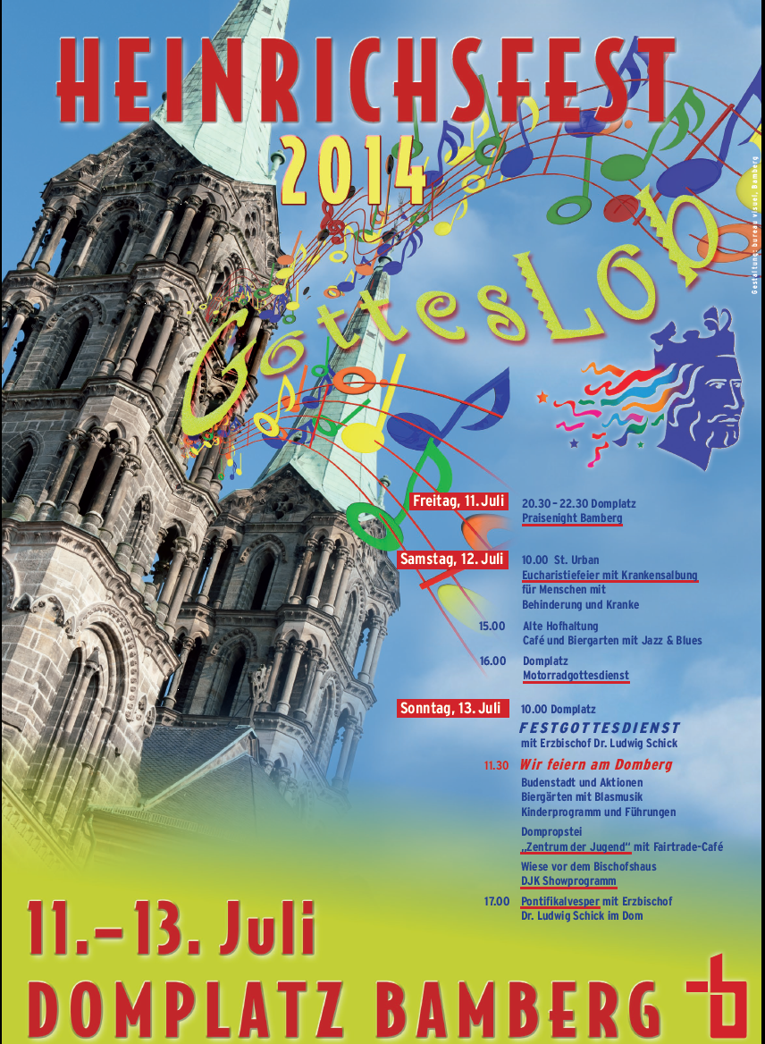Plakat Heinrichsfest 2014