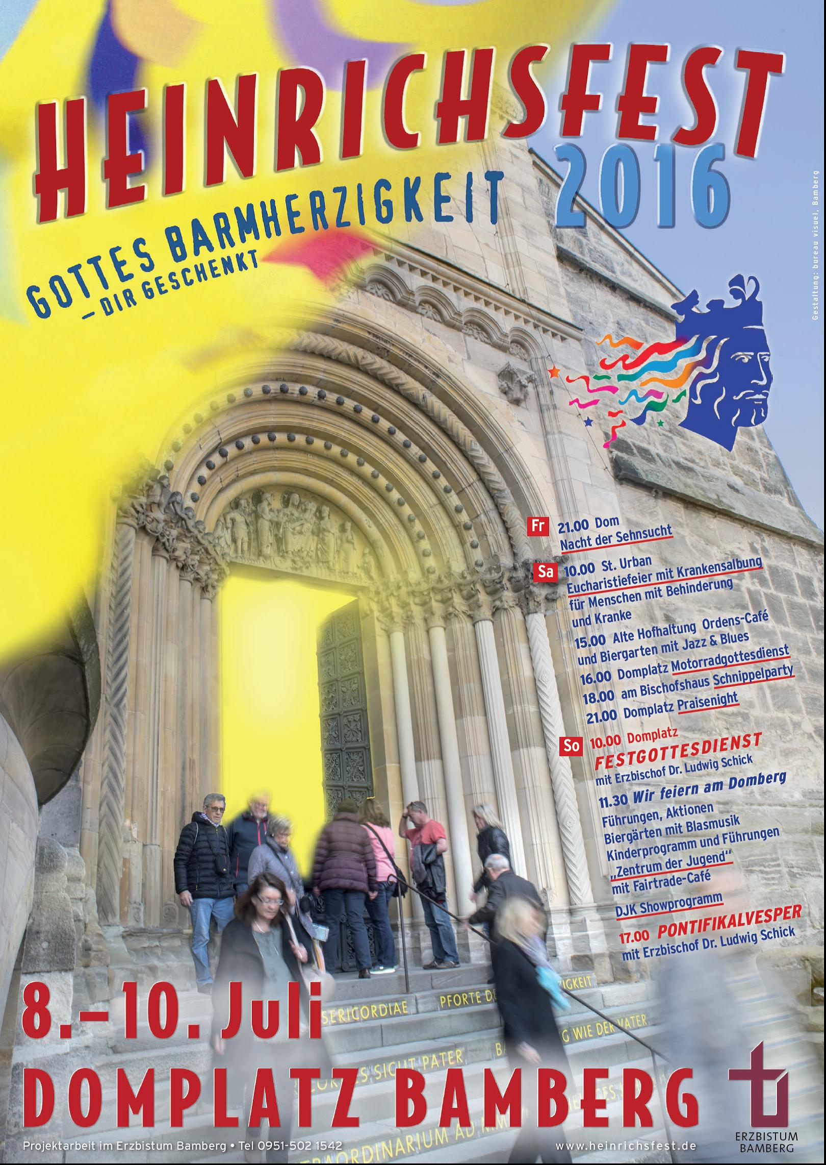 Plakat Heinrichsfest 2016