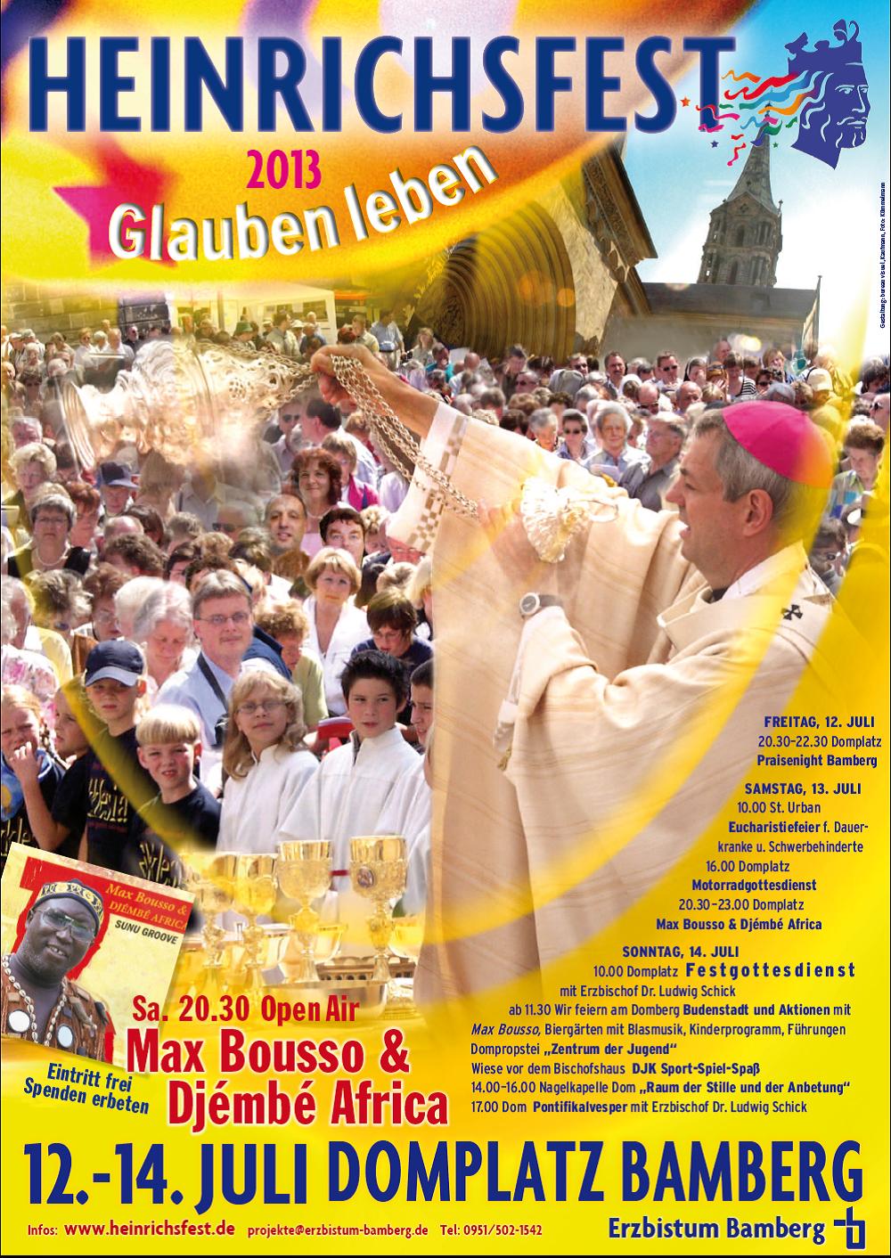Plakat Heinrichsfest