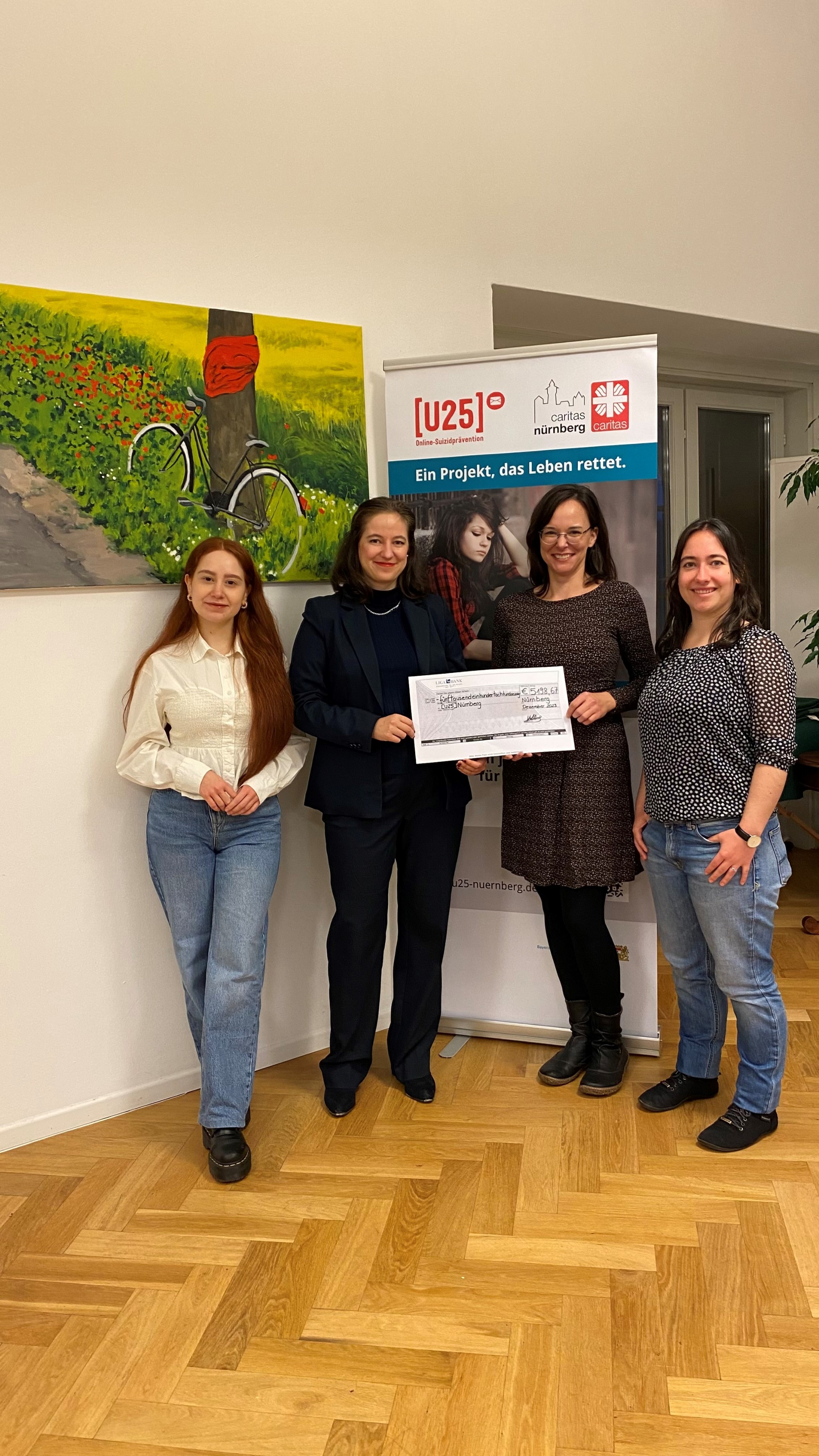 Spendenübergabe Kollekte Heinrichsfest 2023