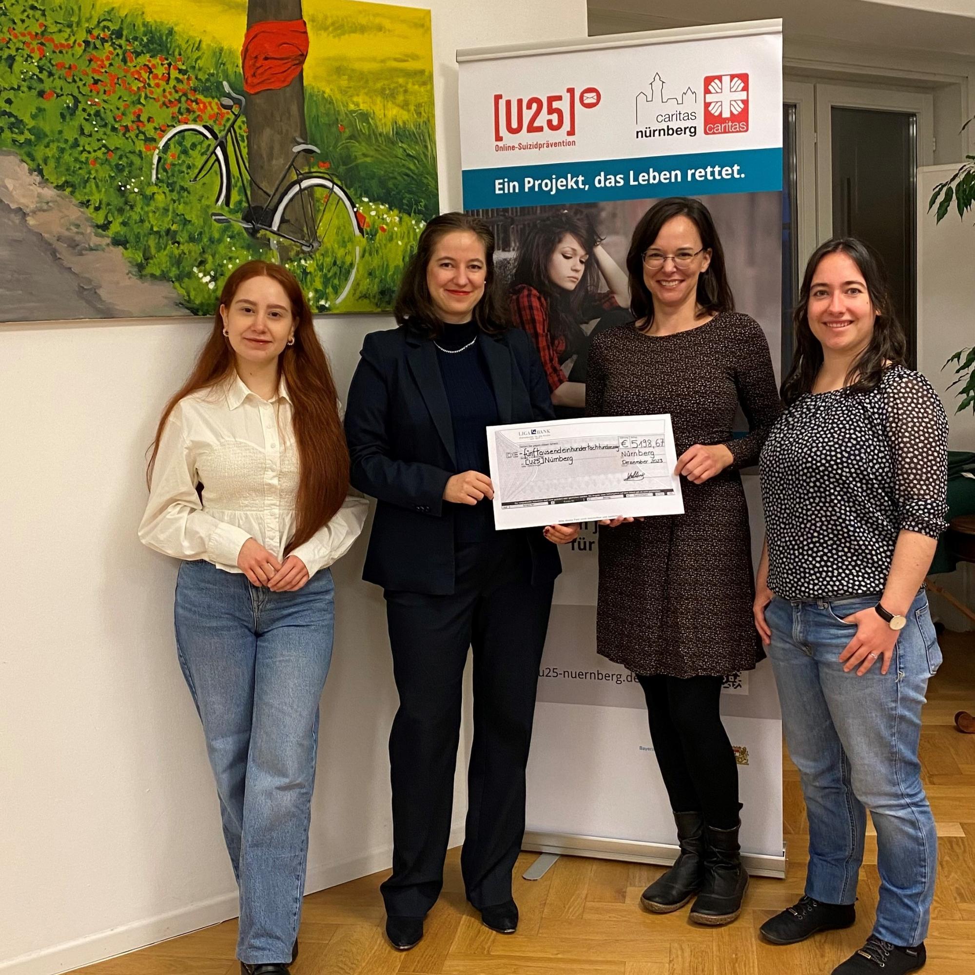 Spendenübergabe Kollekte Heinrichsfest 2023