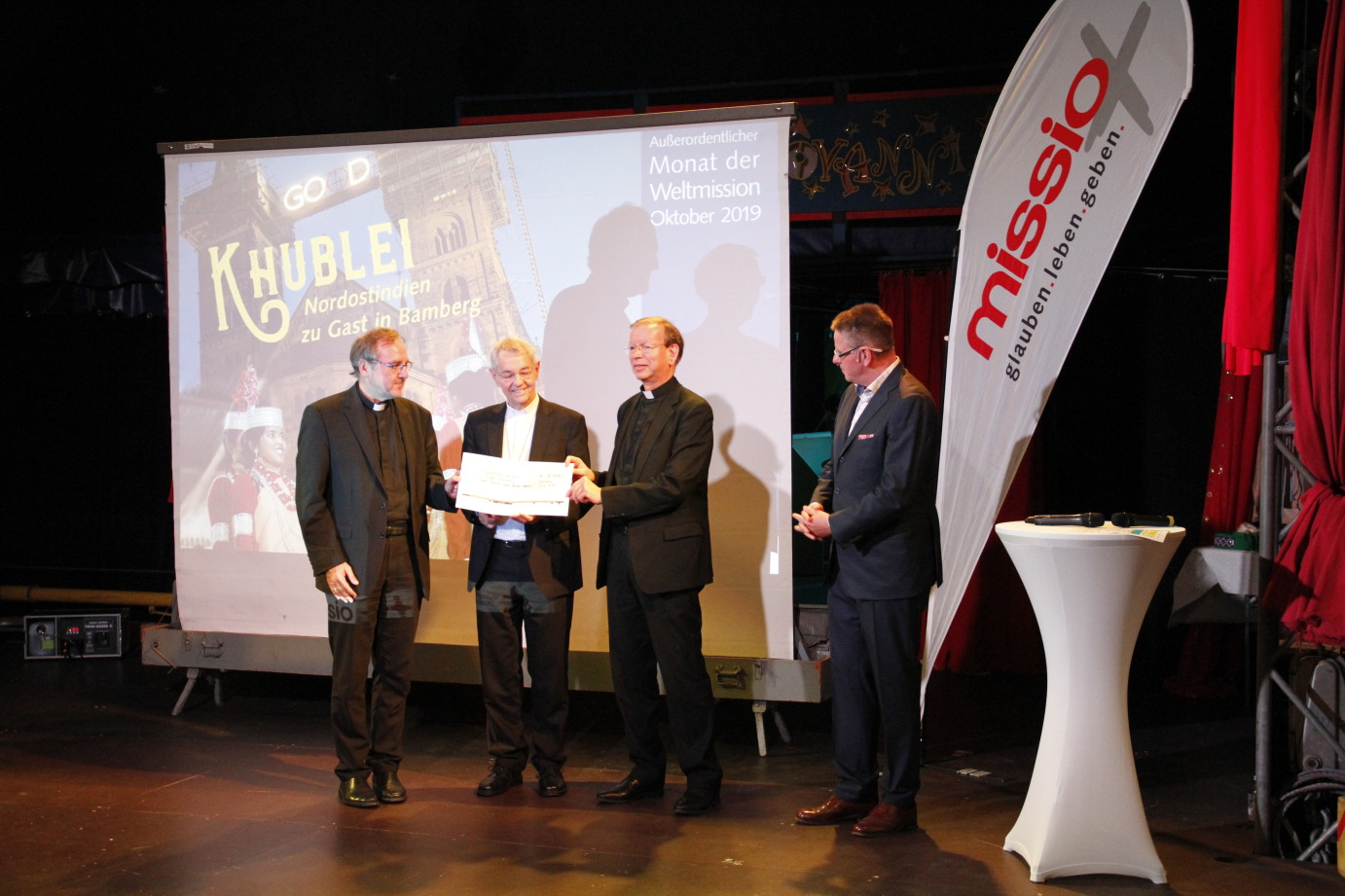 Spendenübergabe Heinrichsfest 2019