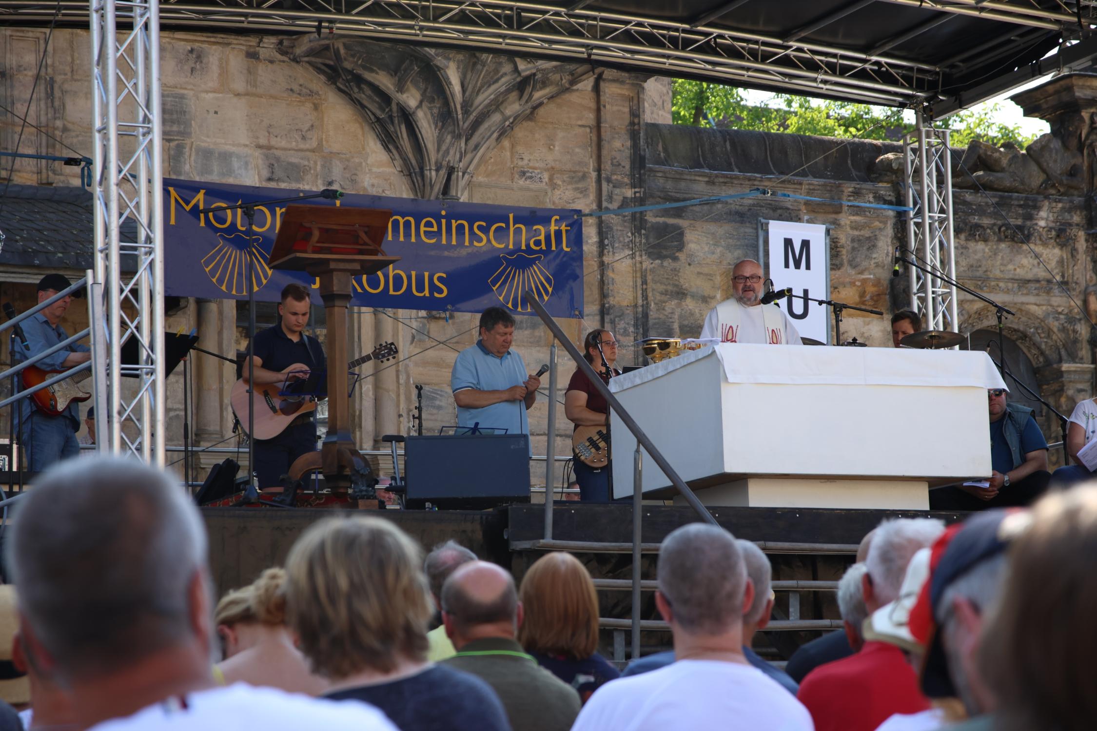 Heinrichsfest 2023 - Samstag - Motorradgottesdienst