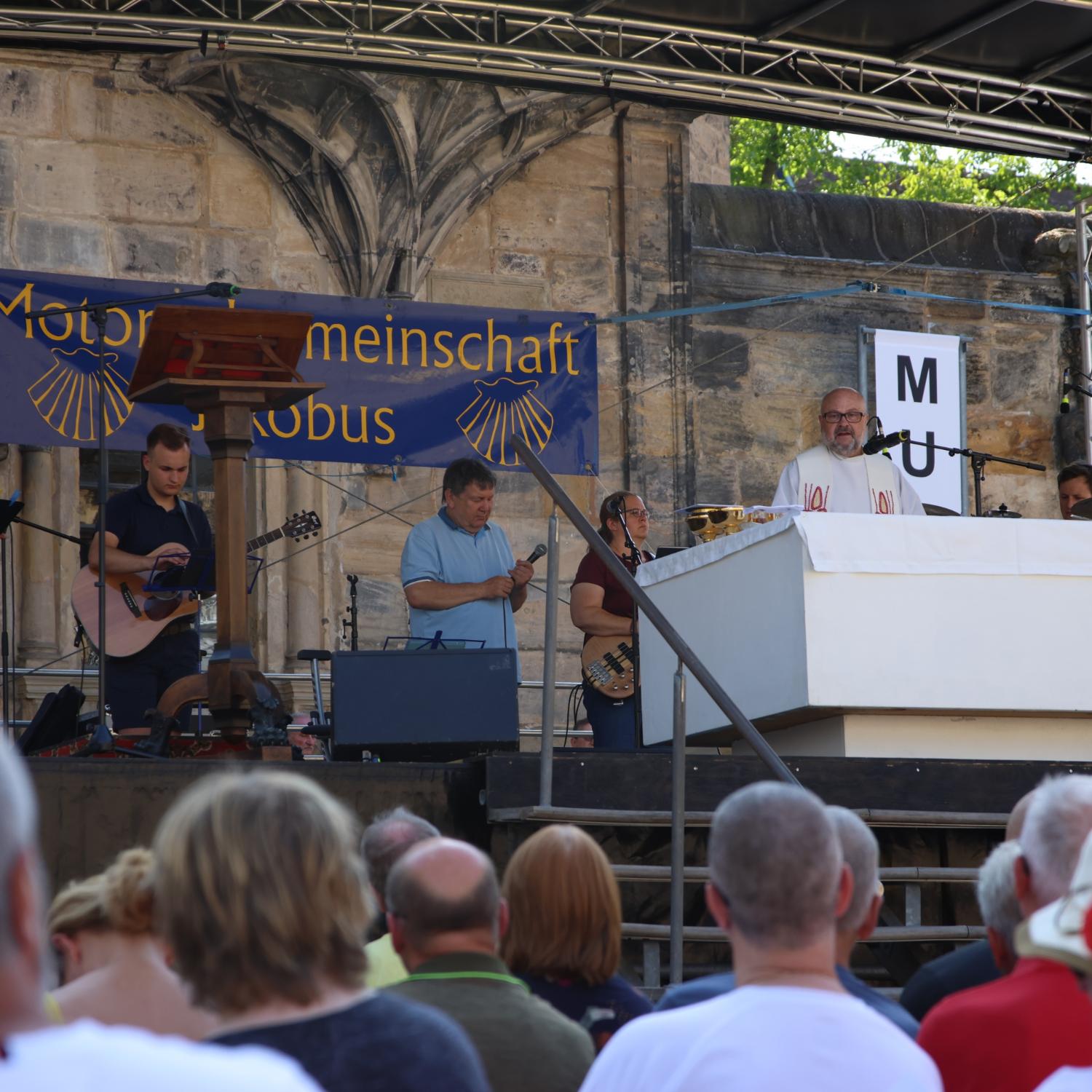 Heinrichsfest 2023 - Samstag - Motorradgottesdienst